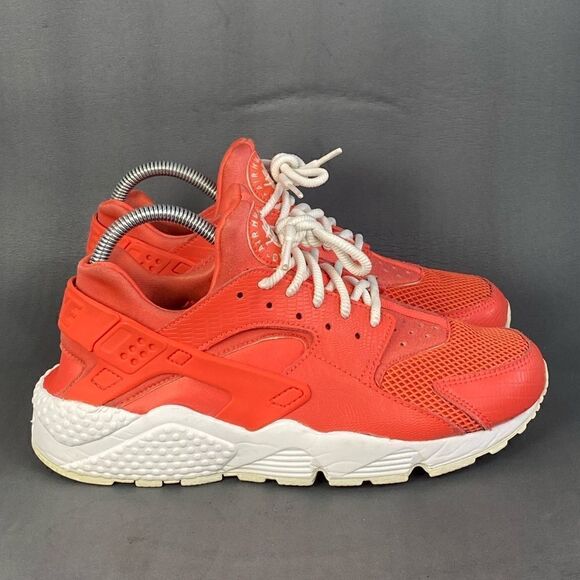 Nike Women's Air Huarache Run SE Rush Coral sneaker shoe size 8.5 - Picture 1 of 8